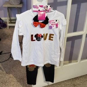 NWT Disney Jr. Minnie Mouse outfit 6